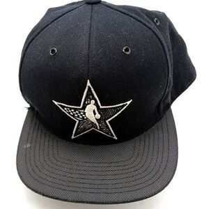 Mitchell and Ness Cap Fitted 7 3/4 NBA Basketball All Star 2015 rare Black Star